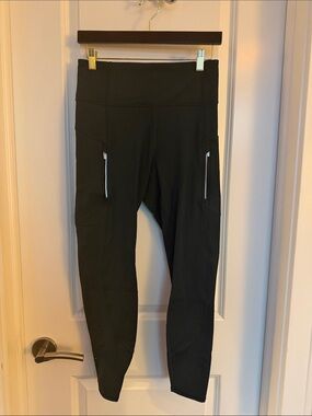 Rainier High Rise Legging - Dark Green